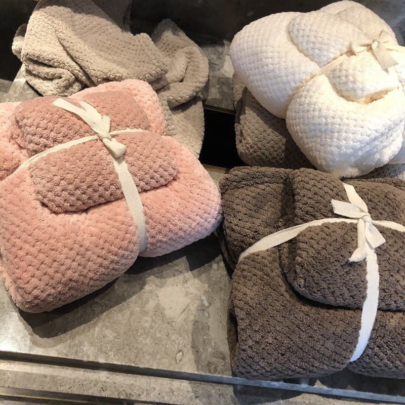 Coral Fleece Towel Gift Set, view 2
