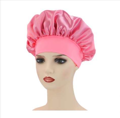 Wide-Edge High-Elastic Shower Cap