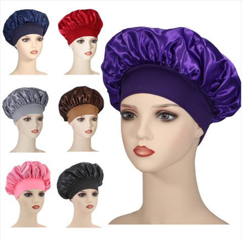 Wide-Edge High-Elastic Shower Cap