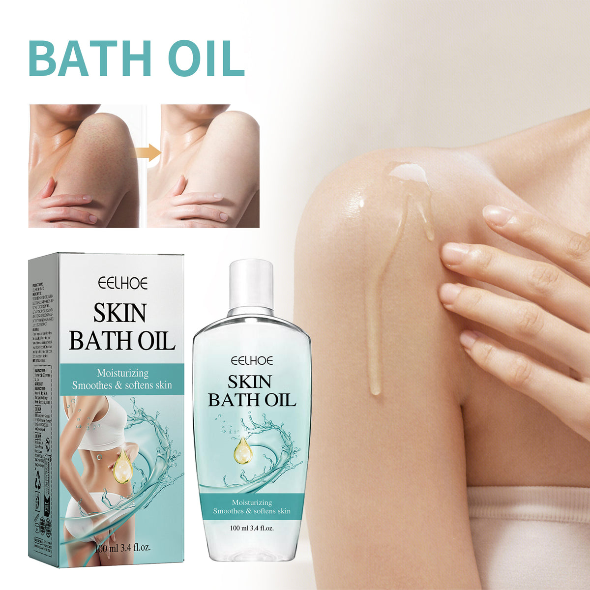 Jojoba Bath Oil, view 3