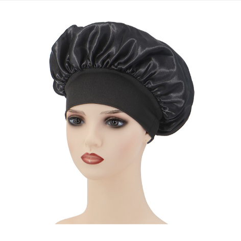 Wide-Edge High-Elastic Shower Cap