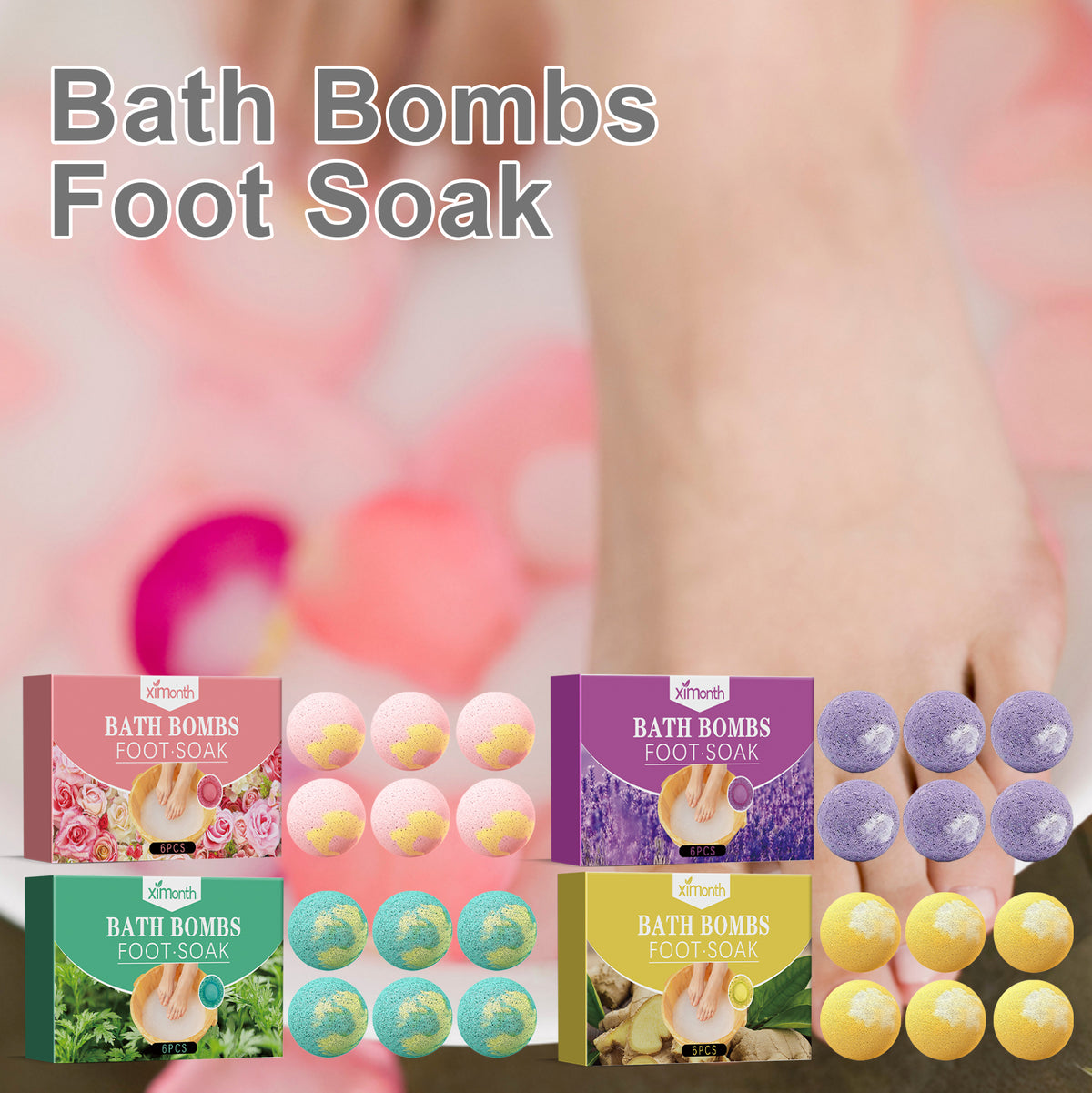 Foot Soak Bombs, view 6