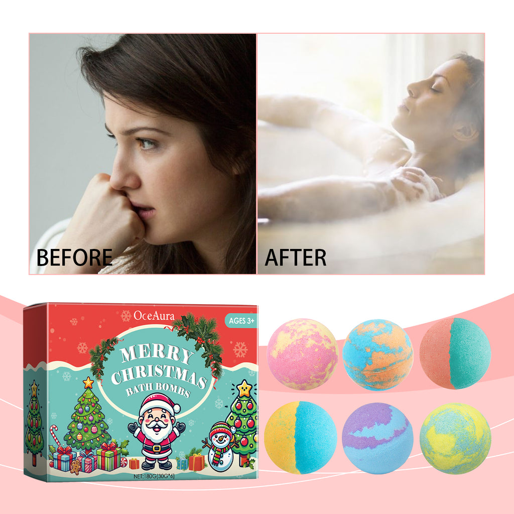 Christmas Bubble Bath Bombs, view 2