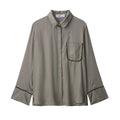 Satin Pajama Shirt & Long Pants, Sold Separately - Linden & Lather