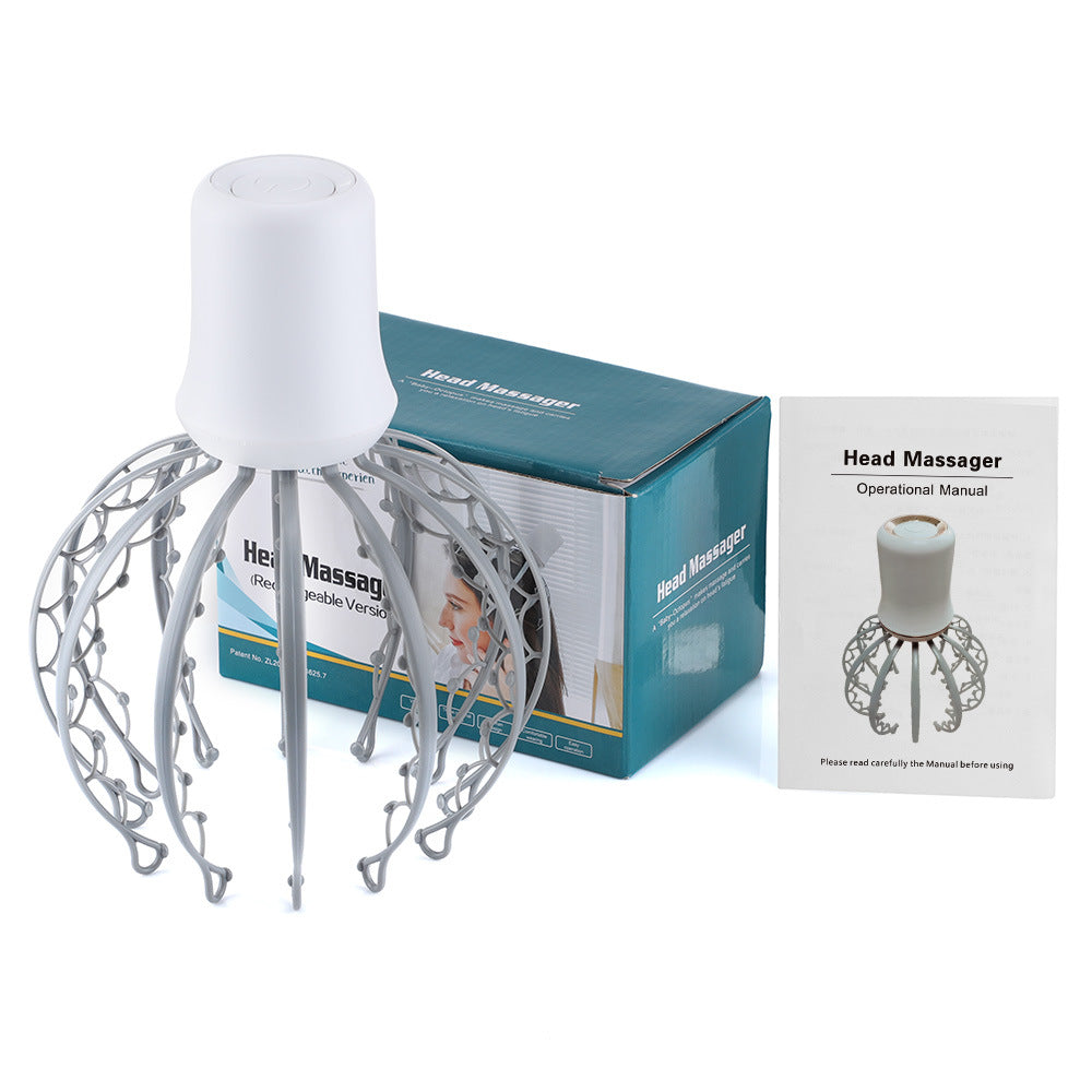 Electric Scalp Massager with Flexible Claws - Linden & Lather