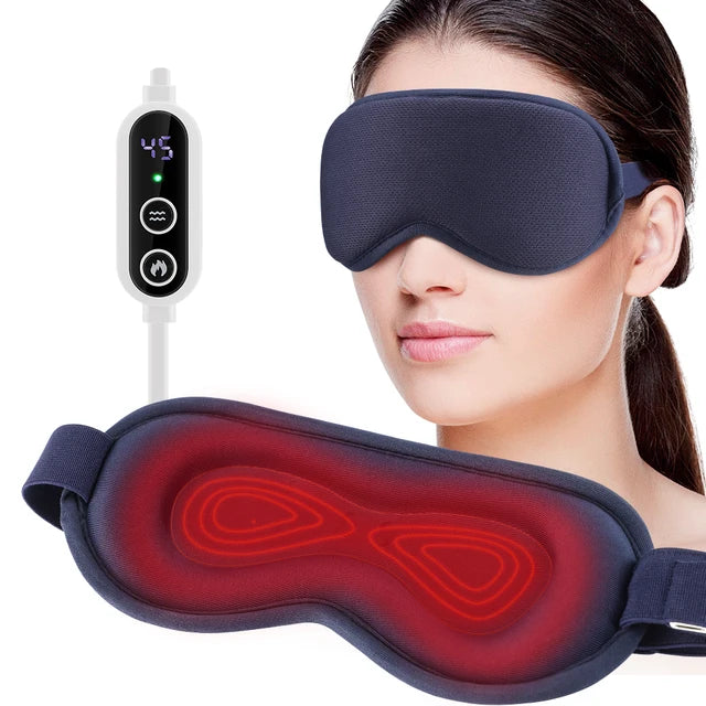 Heated Vibrating Eye Mask for Relaxation - Linden & Lather