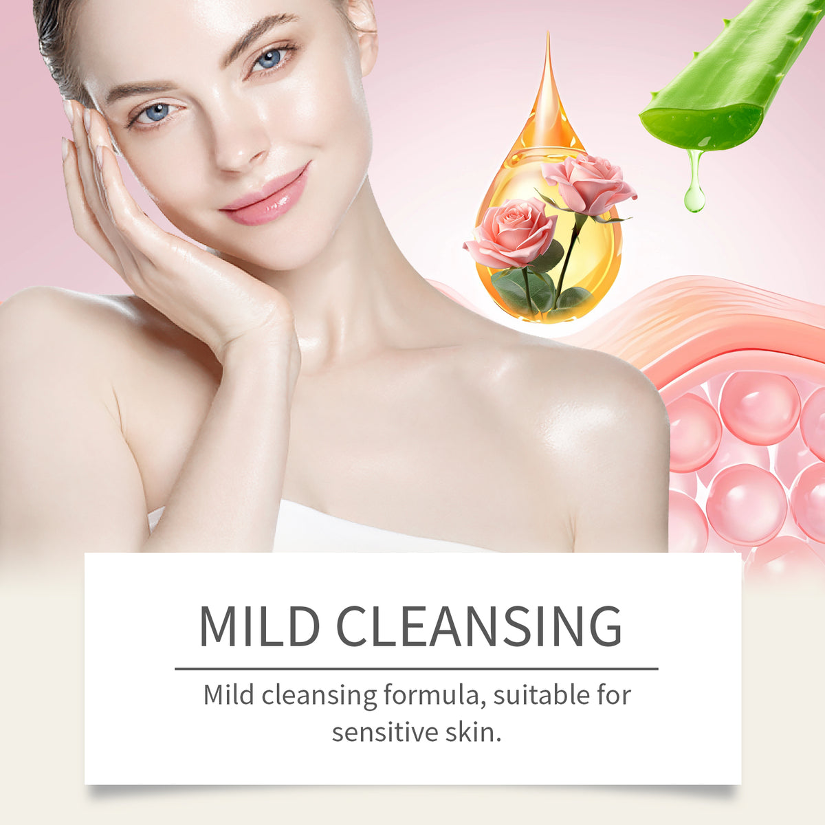 Rose Mineral Bath Salts, view 4
