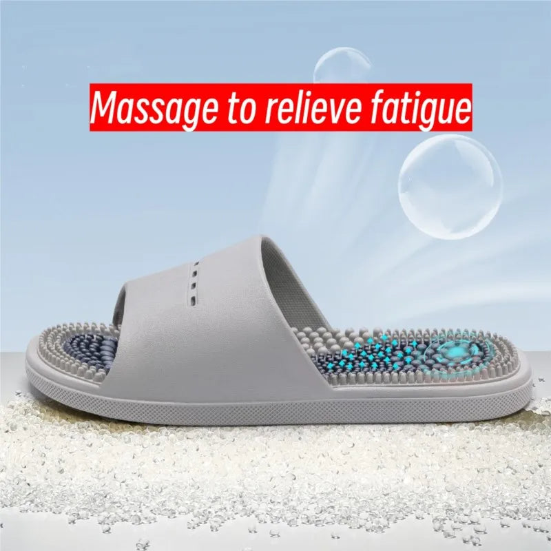 Textured Bath Slippers, view 4