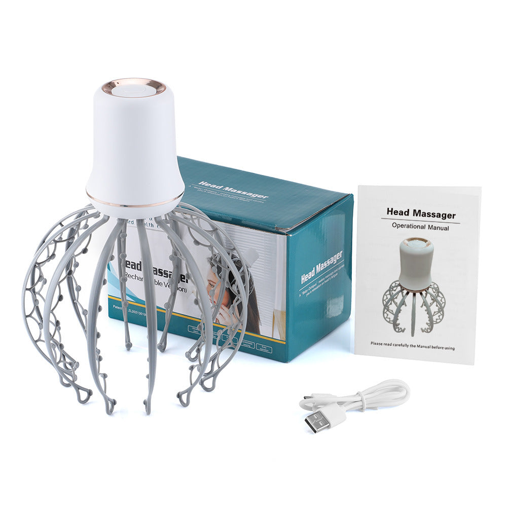 Electric Scalp Massager with Flexible Claws - Linden & Lather