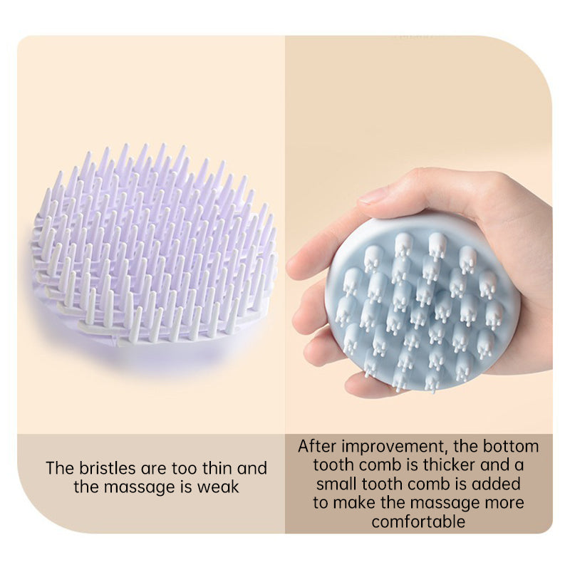 Silicone Scalp & Body Scrub Brush