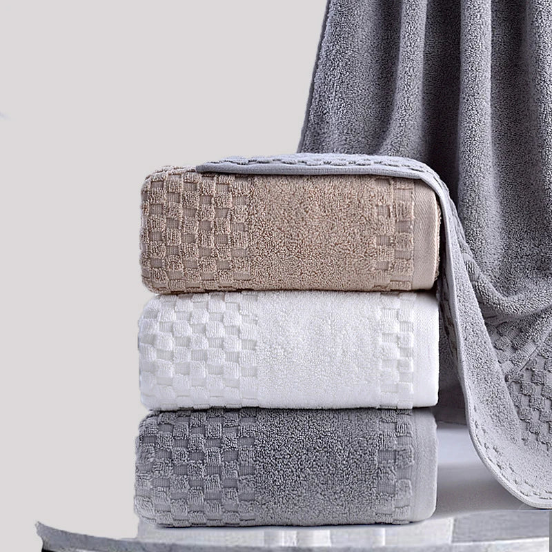 Plush Bamboo Charcoal Bath Towel – Linden & Lather