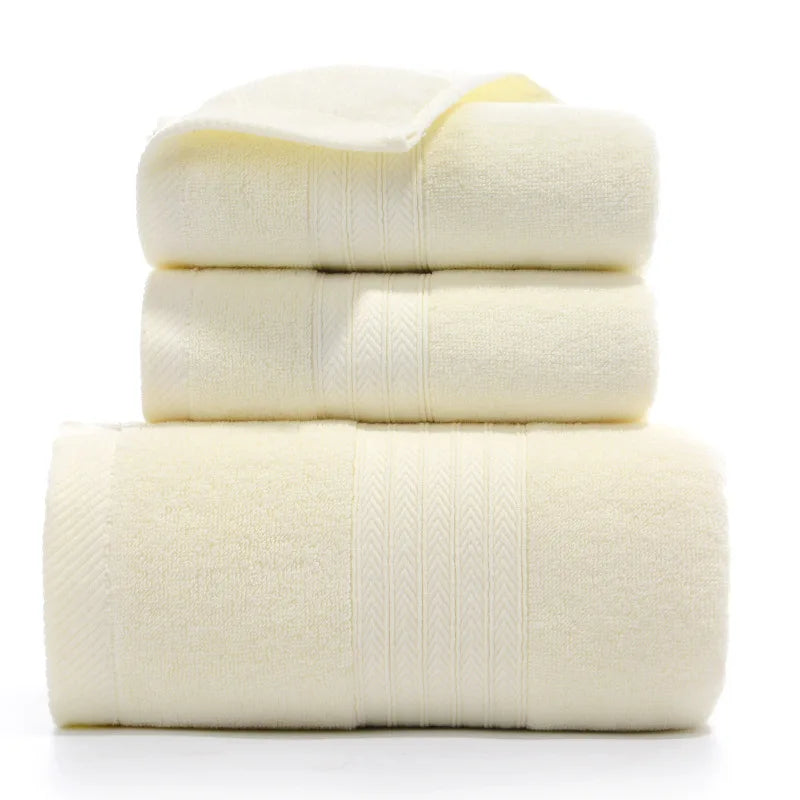 Cotton Towel Gift Set, 3 Pieces, view 8