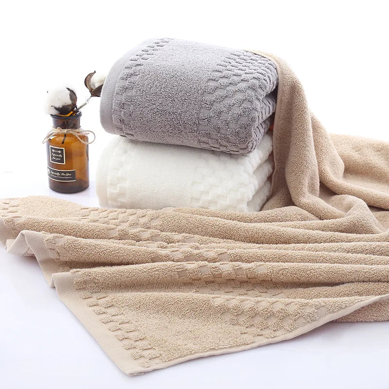 Plush Bamboo Charcoal Bath Towel, view 2