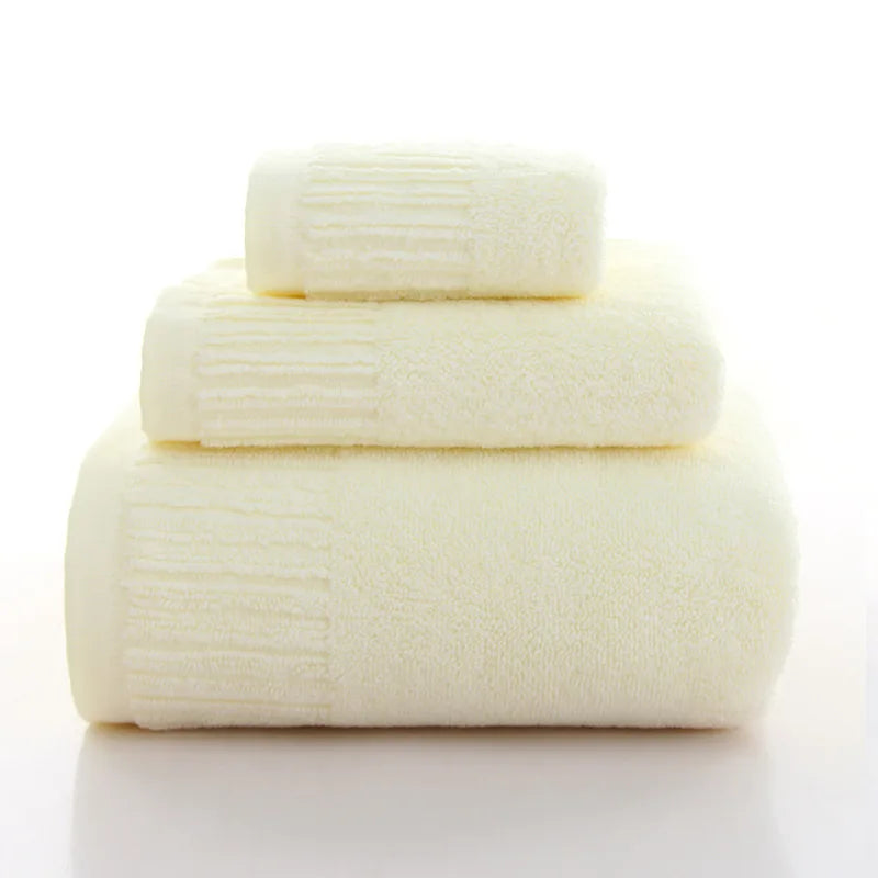 Cotton Bath Towel Set with Washcloth, view 14