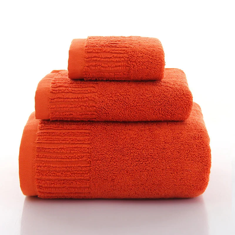 Cotton Bath Towel Set with Washcloth, view 15