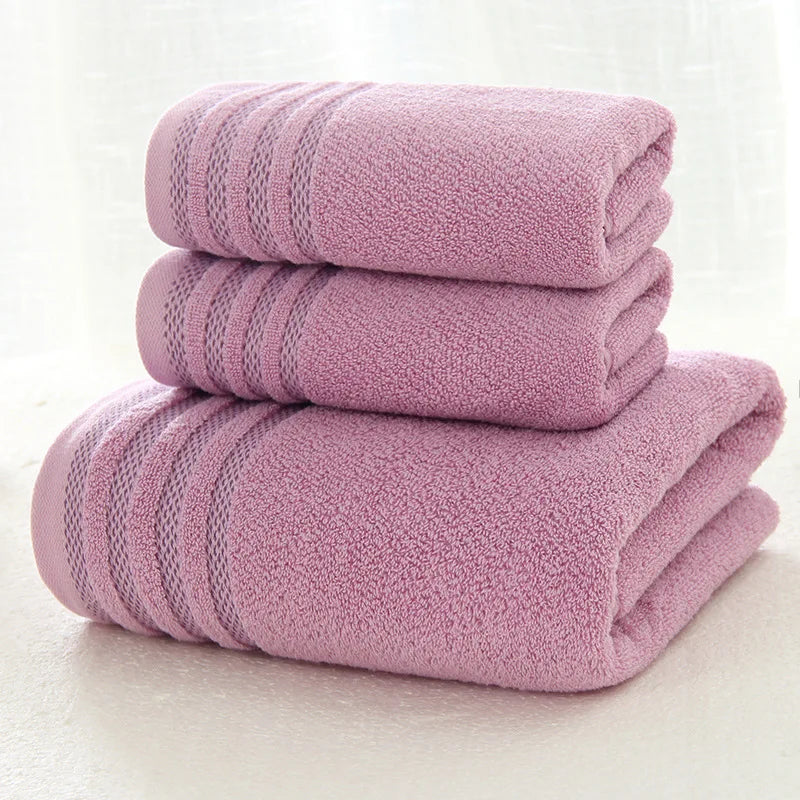 Striped Cotton Towel, view 3