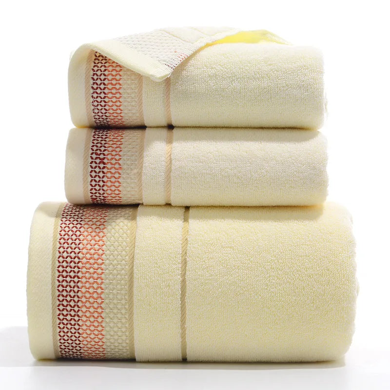Cotton Towel Gift Set, 3 Pieces, view 10
